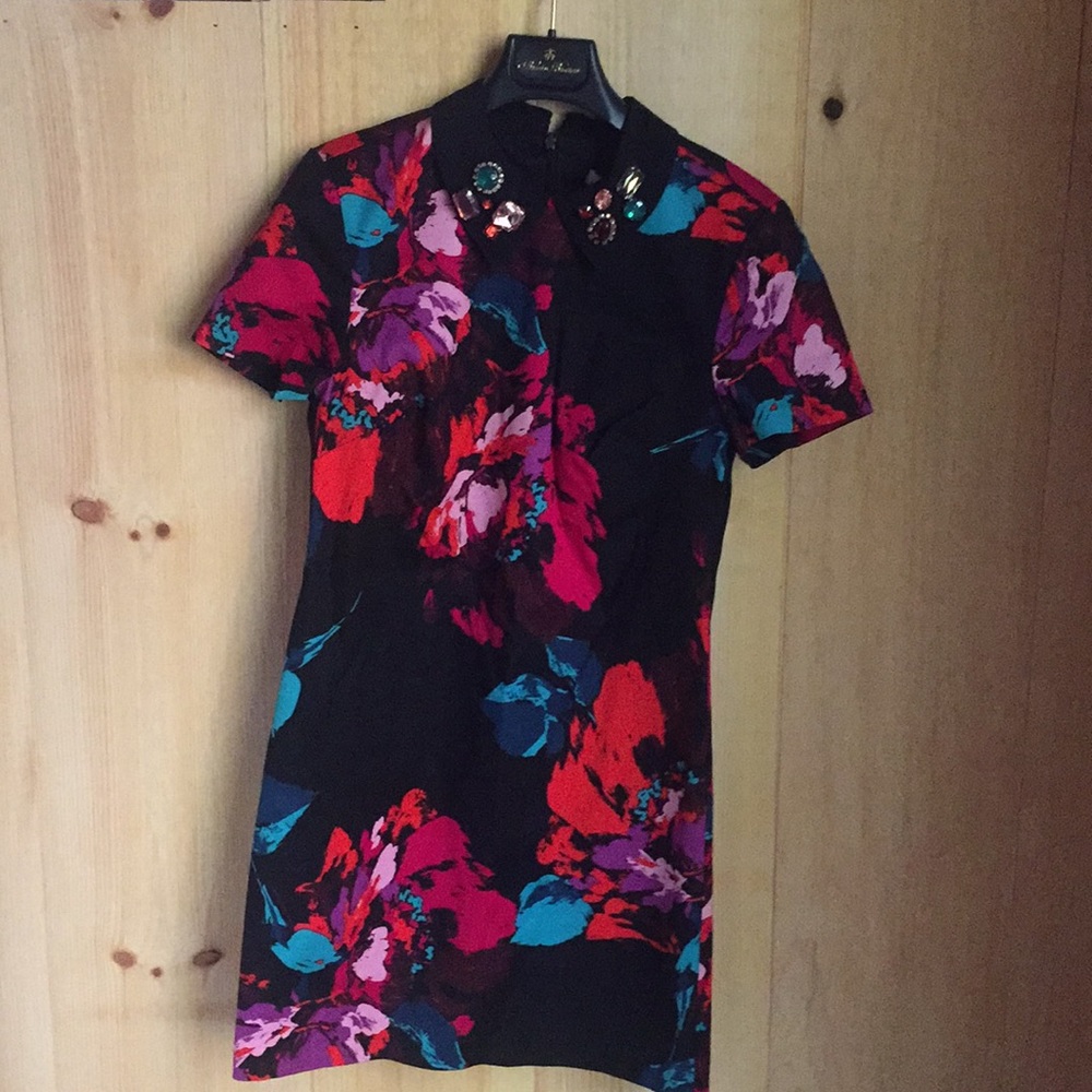 Multicolor Trina Turk size 4 FUN boutique dress